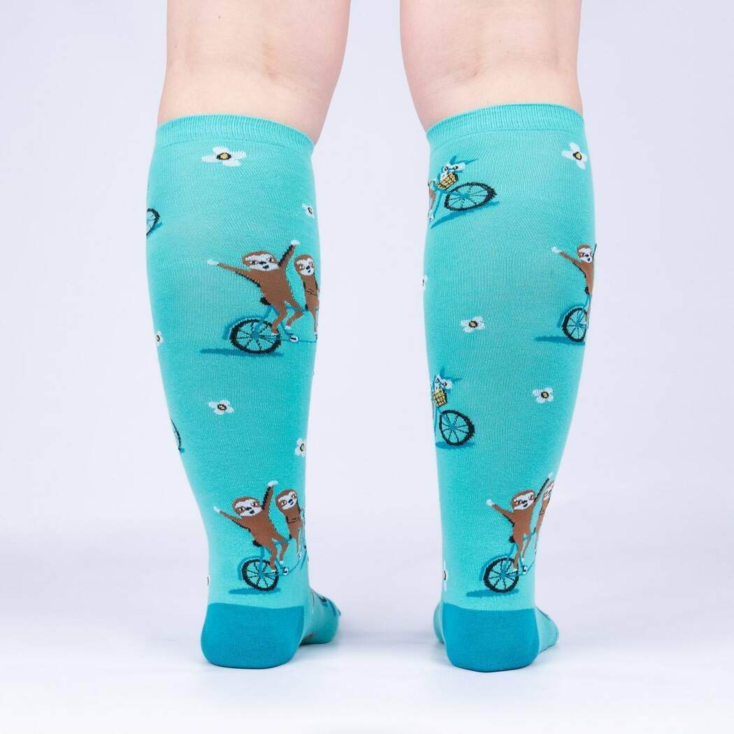 Wheely Great Friends Knee High Socks - Fun Cartoon Crew Socks for Women & Teens - Perfect for Cosplay, Gifts, and Everyday Wear