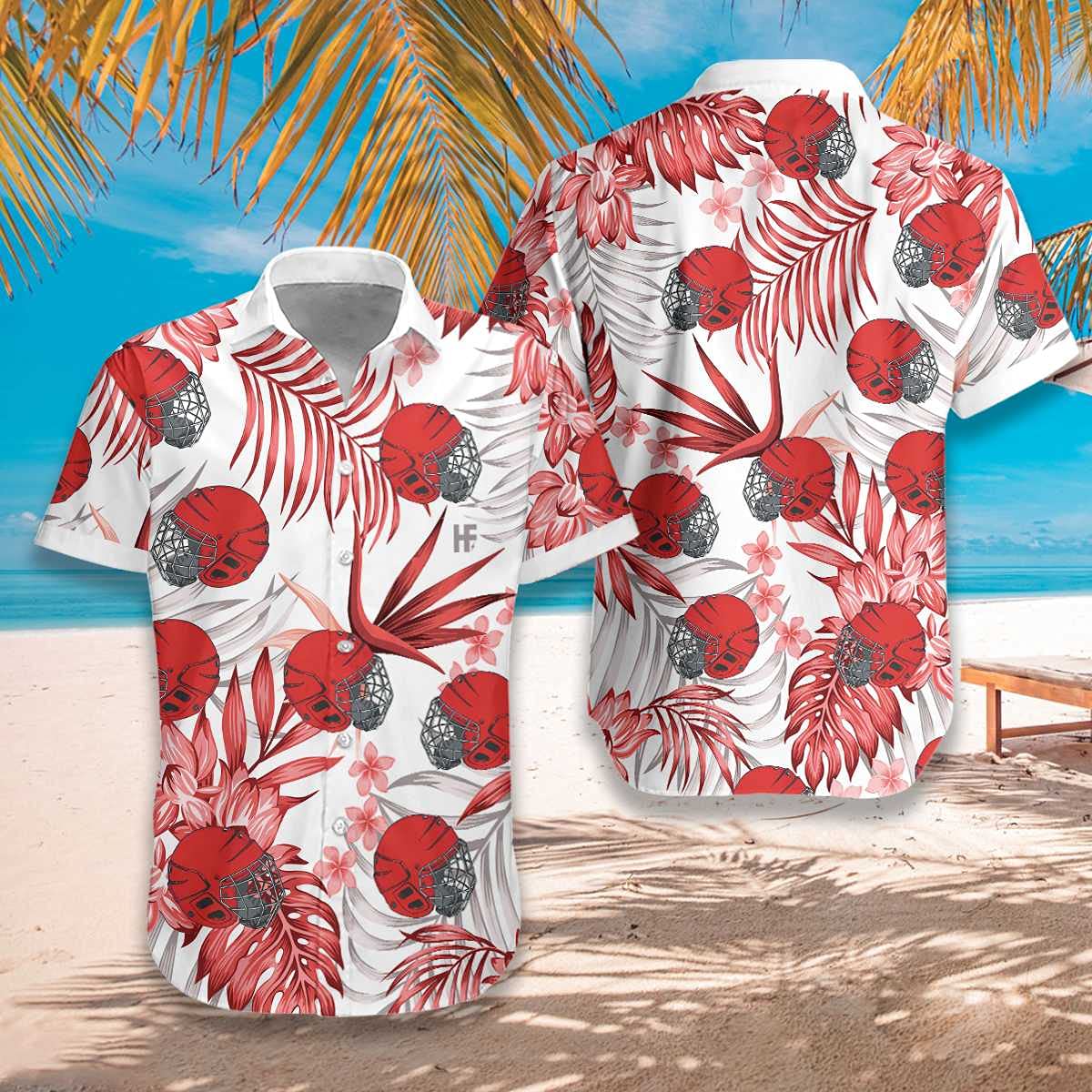 HYPERFAVOR Cool Hockey Shirts for Men & Women - Breathable Short Sleeve Button Down Hockey Jersey - Unique Hockey Gifts for Players & Fans - Perfect for Games, Practice & Casual Wear