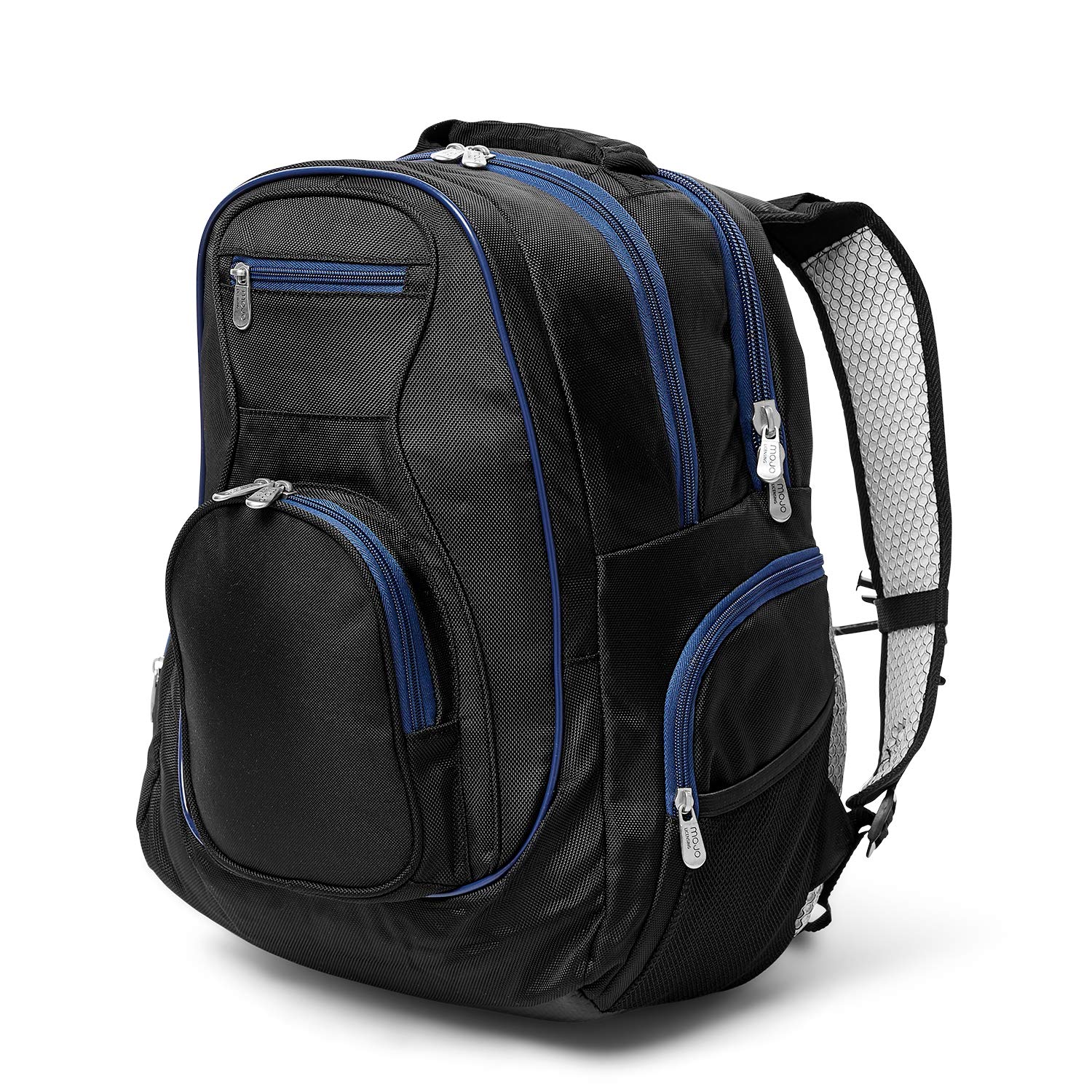 NCAA Deluxe 2-Piece Backpack & Carry-On Luggage Set in Navy Blue | Perfect for College Students, Travel & Sports Fans | Durable School & Travel Essentials