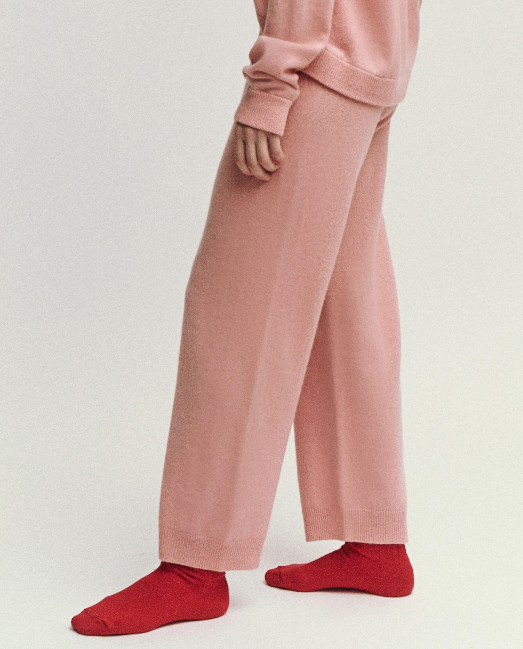 Lantern Pant - Flowy High Waisted Wide Leg Pants in Sugared Rose | Boho Chic Women's Trousers for Casual Wear, Office & Date Night Outfits