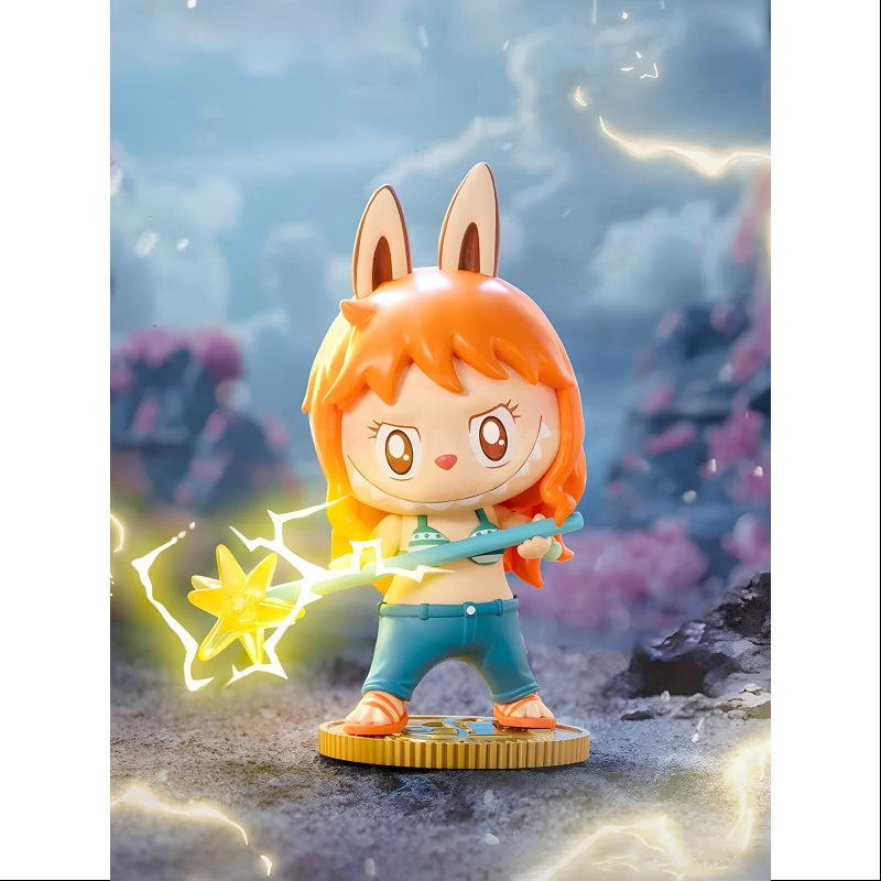 Labubu The Monsters X One Piece Series NAMI Collectible Figure - Anime & Manga Merchandise for Fans - Perfect for Display, Gifts, and Anime Collections