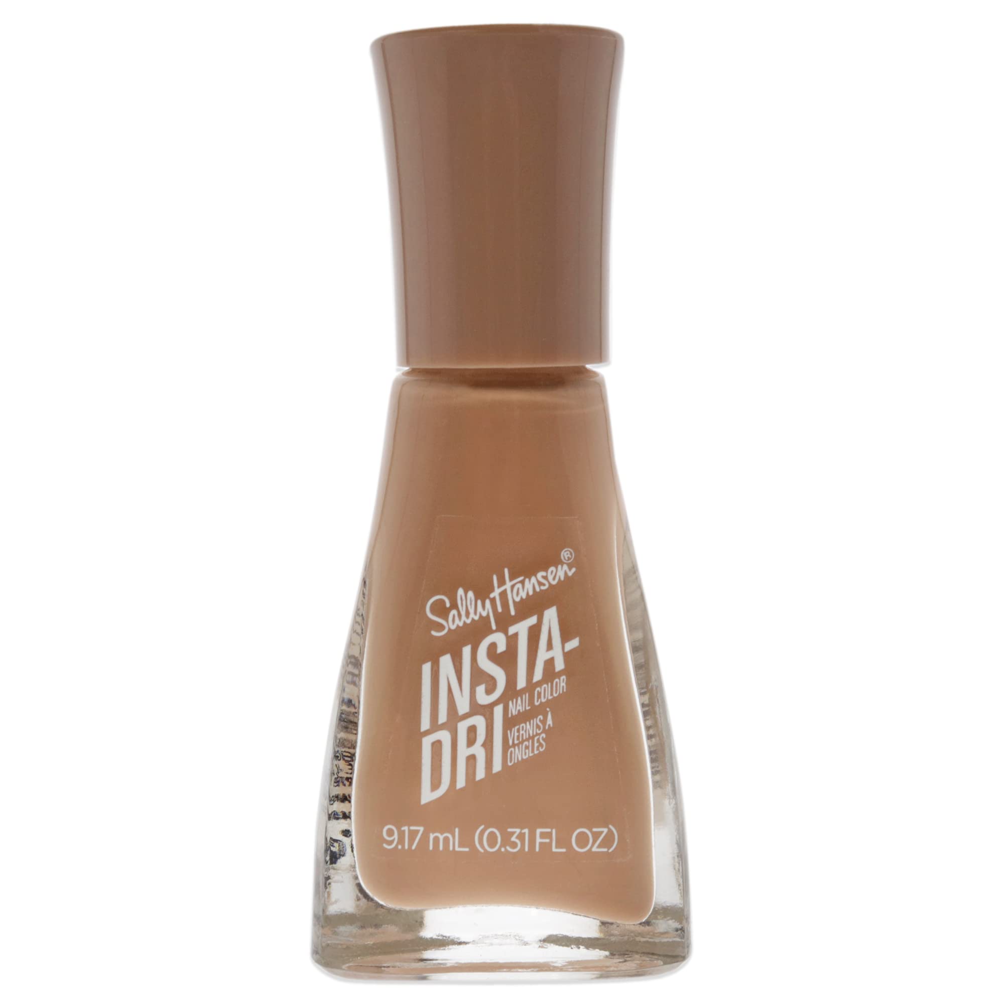 Sally Hansen Insta-Dri Fast Dry Nail Polish - #143 In Nude Trail, 0.31 oz, Quick-Drying Nude Nail Color for Women | Perfect for Everyday Wear, Office & Special Occasions