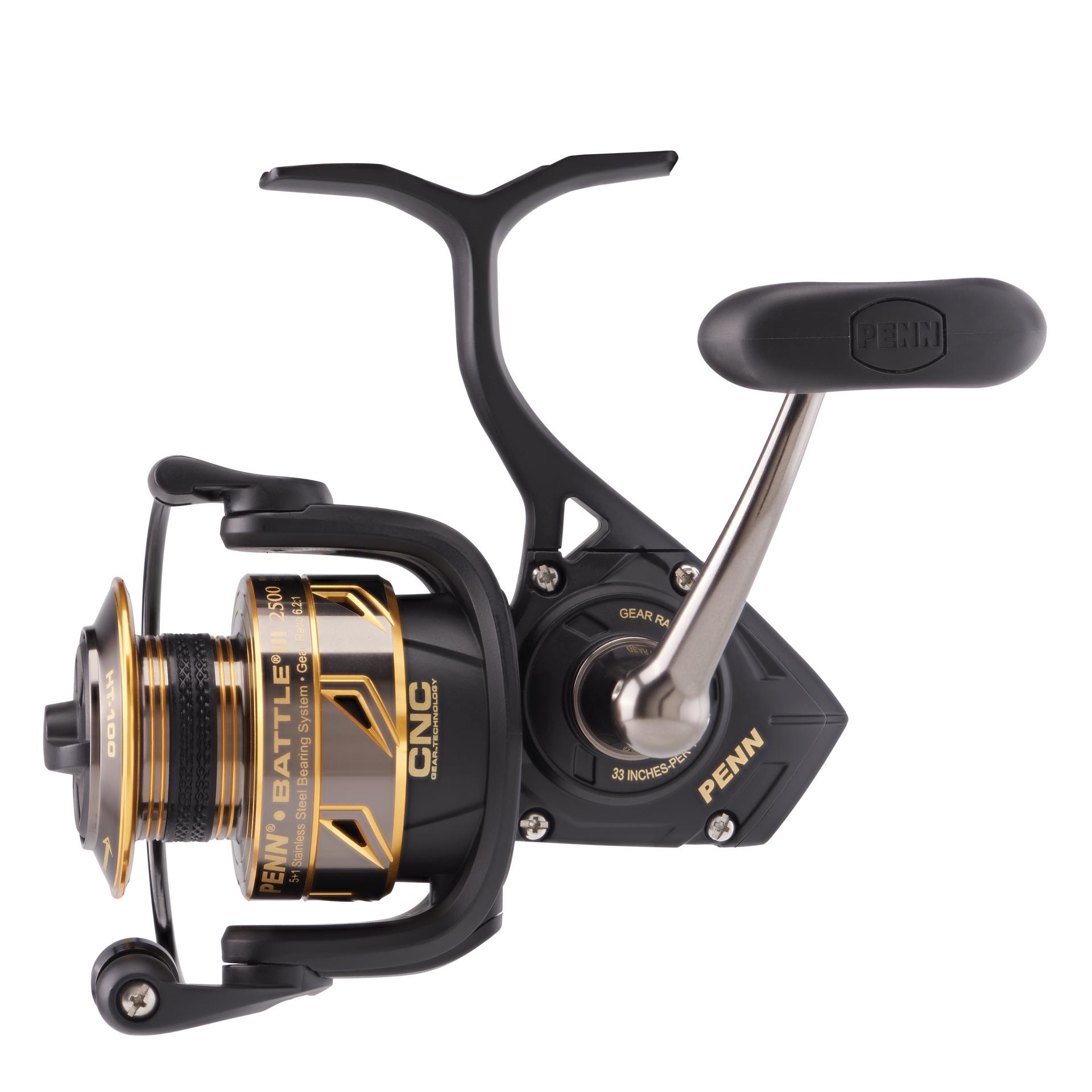 Battle® III Spinning Reel - High Performance Saltwater Fishing Reel with Smooth Drag System | Perfect for Offshore, Surf, and Pier Fishing Adventures