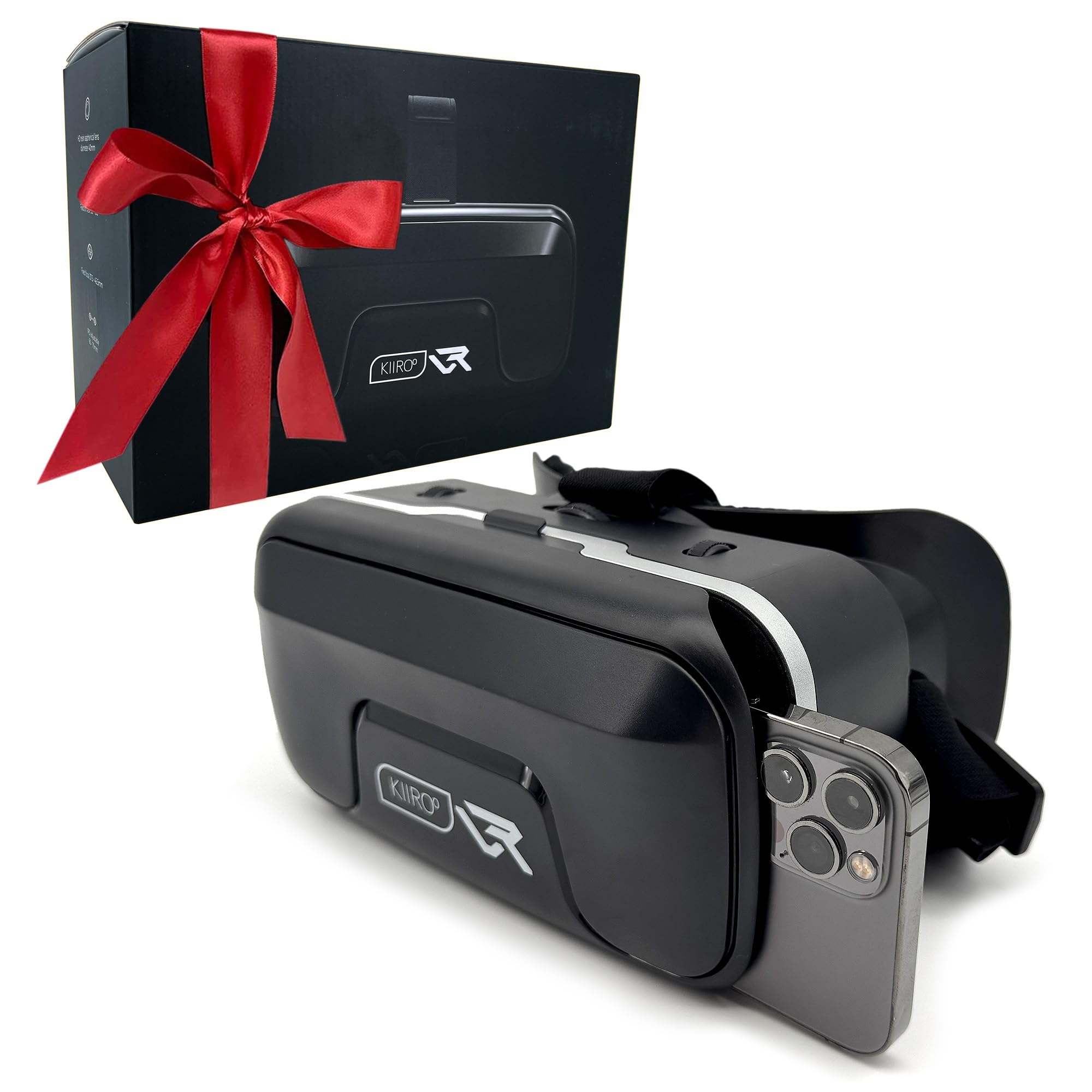 Premium VR Headset for Smartphones - Compatible with iPhone, Android & Windows (5.5