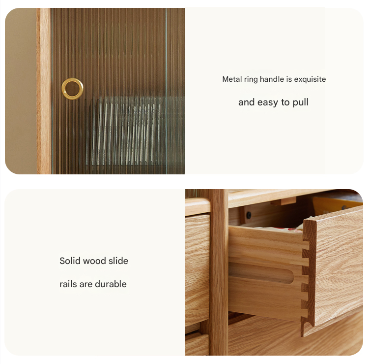 Oak Solid Wood Modern Creative Bookcase - Stylish Storage for Books & Home Decor | Perfect for Living Room, Office & Study Spaces