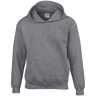 Gildan Heavy Blend Youth Hoodie - Unisex Pullover Sweatshirt for Boys & Girls - Perfect for School, Sports & Casual Wear