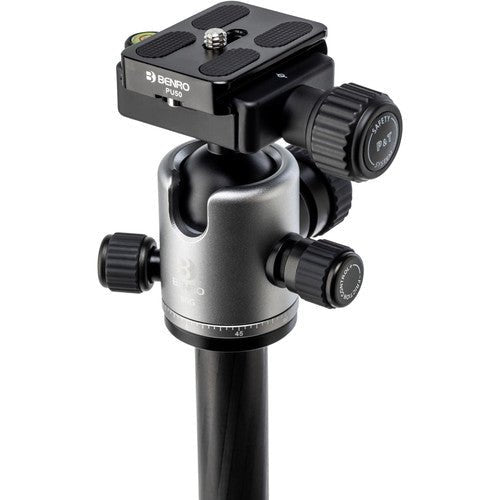 Benro Tripster Travel Tripod - 1 Series Aluminum Tripod for Travel Photography, Vlogging & Outdoor Adventures (Black) - Compact & Lightweight for Hiking, Camping & Sightseeing