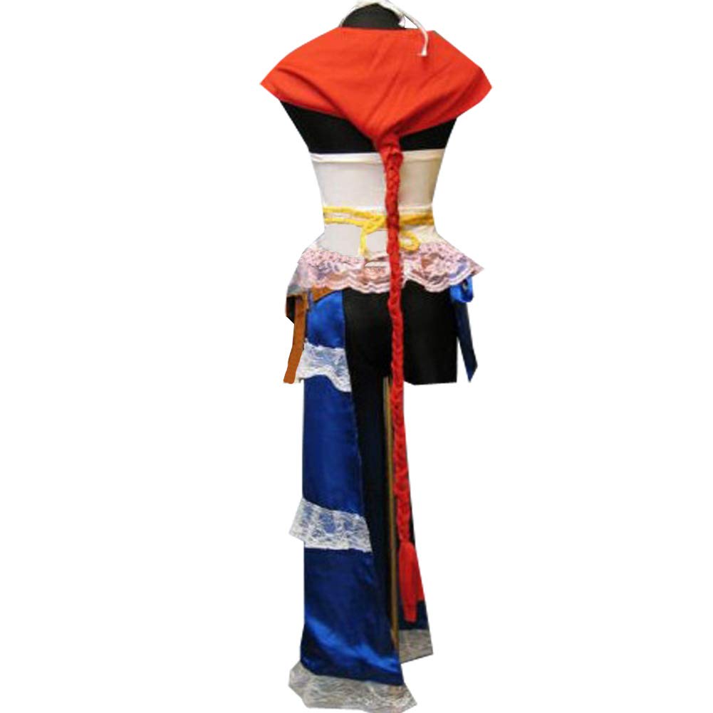 Anime Yuna Cosplay Costume - Final Fantasy X Dress for Halloween, Cosplay Events & Conventions | High-Quality Fancy Dress Outfit