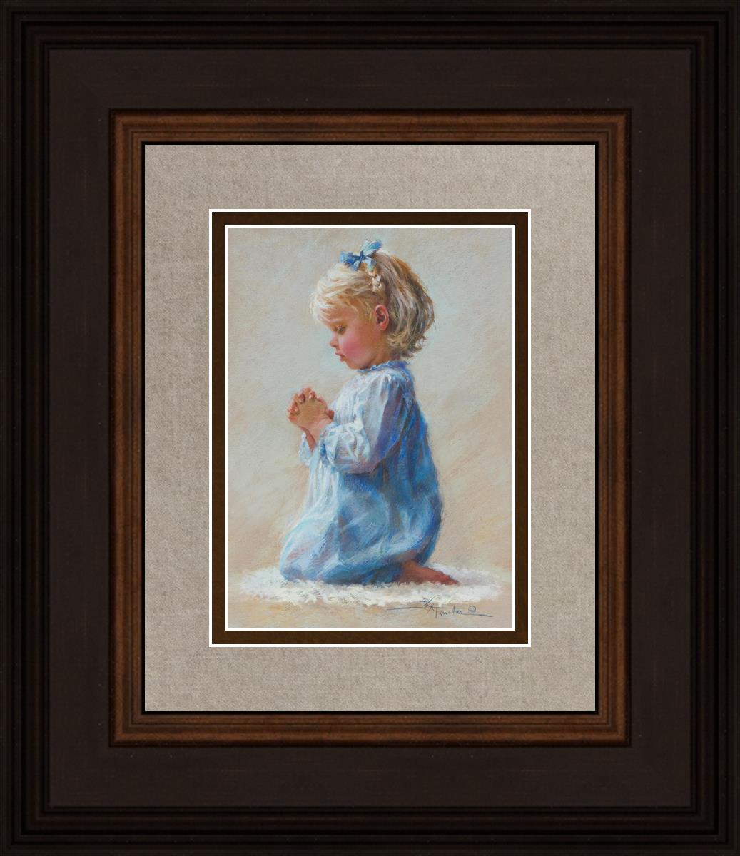 Dear Jesus by Kathryn Fincer - Christian Wall Art, Inspirational Home Decor for Living Room, Bedroom & Office - Perfect for Prayer Spaces & Gifts