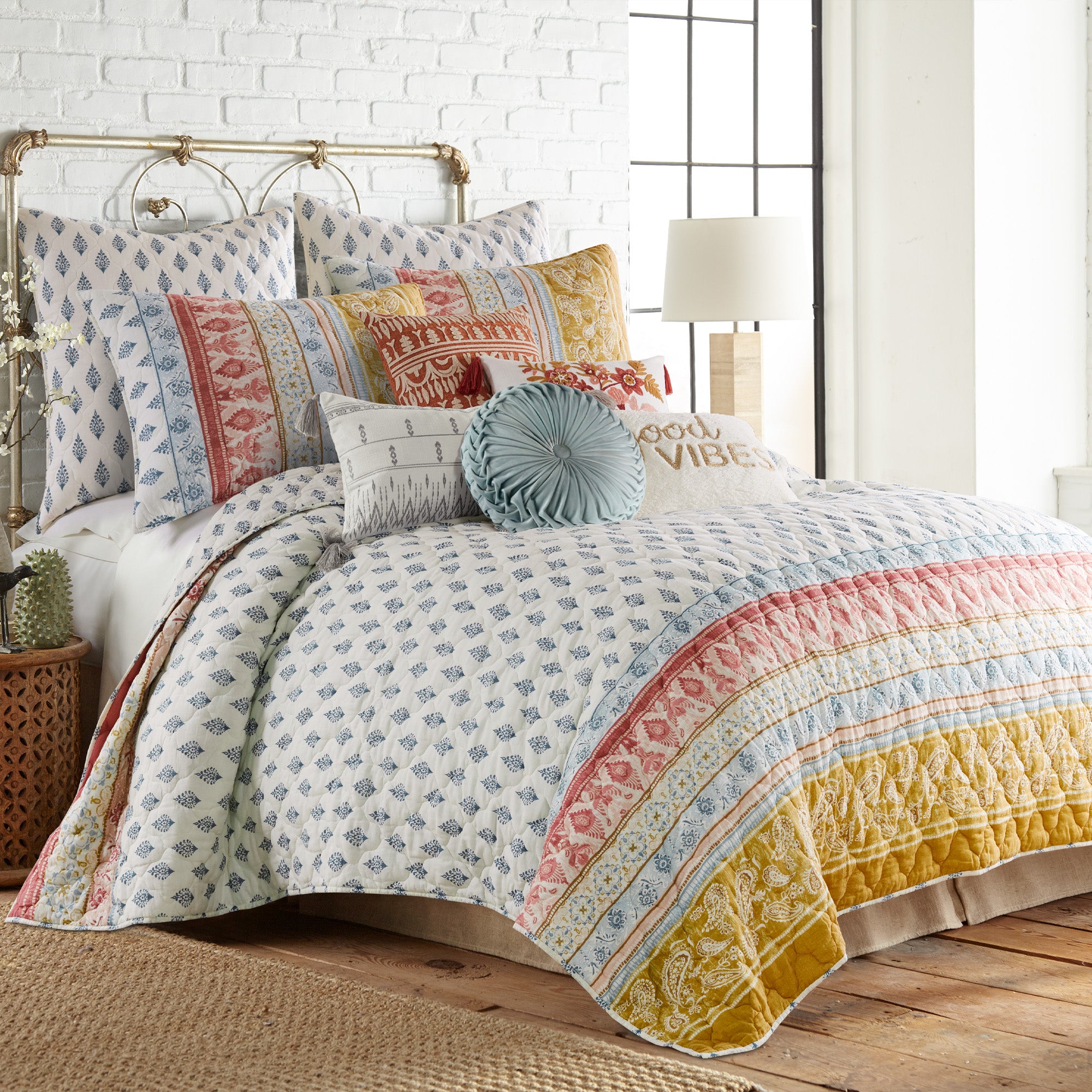 Premium Tamiya Cotton Quilt Set - Soft & Breathable Bedding for All Seasons | Perfect for Home, Hotel, and Guest Room Comfort