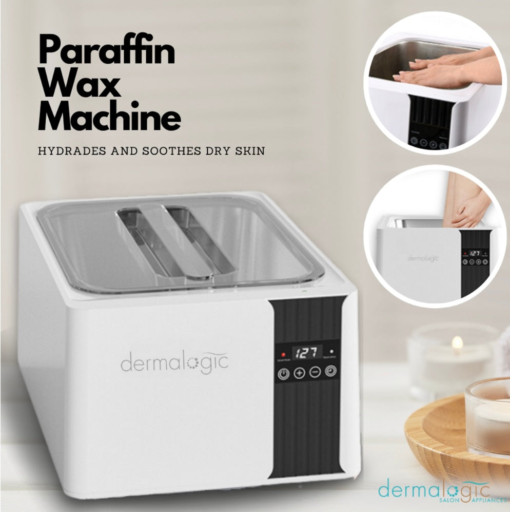 Dermalogic Digital Paraffin Wax Warmer 9000L - Professional Wax Heating Unit for Spa, Salon & Home Use - Perfect for Hand & Foot Therapy, Pain Relief & Skincare Treatments