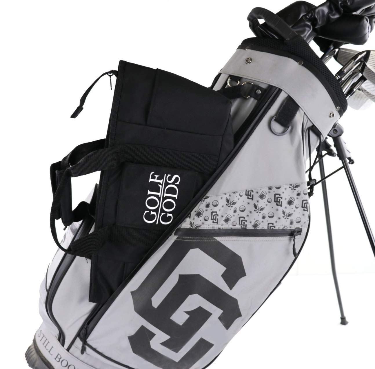 Golf Gods Secret Beer Cooler Bag - Insulated Golf Cart Cooler for Cold Drinks on the Course | Perfect for Golf Outings, Tailgating & Outdoor Events