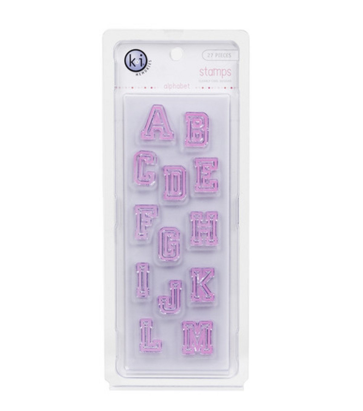 KI Memories Clear Stamps - Variety Alphabet Stamps for Scrapbooking, Card Making, and DIY Crafts | Perfect for Journaling, Invitations, and Personalized Gifts