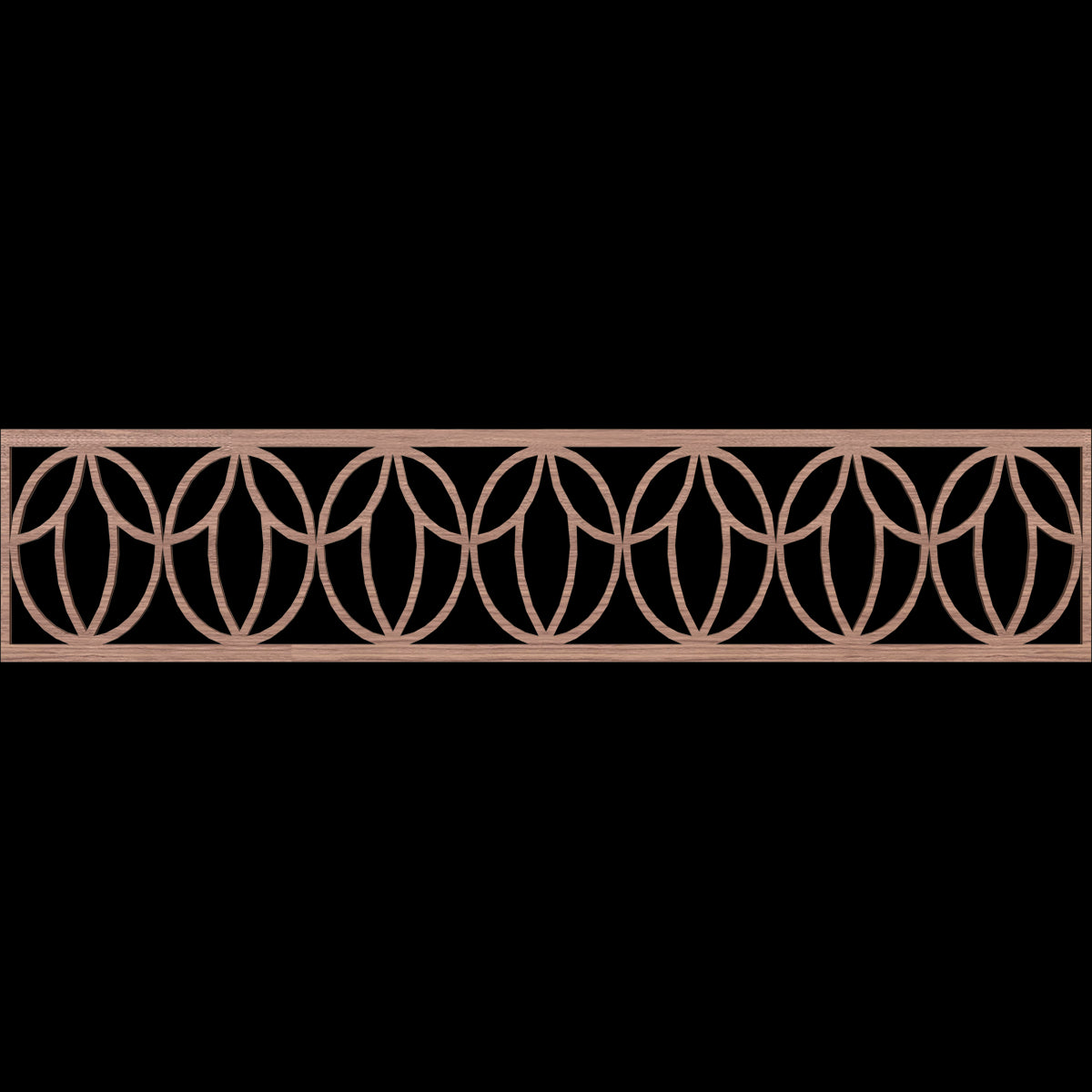 Shoshoni Fretwork Moulding - Handcrafted Wooden Wall Decor for Home & Office - Perfect for Living Room, Bedroom, and Office Decorations