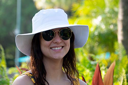 Stylish UPF 50+ Bucket Hats for Men, Women & Kids - Sun Protection Boonie Hats in Nylon Spandex - Perfect for Beach, Hiking, Fishing & Outdoor Activities