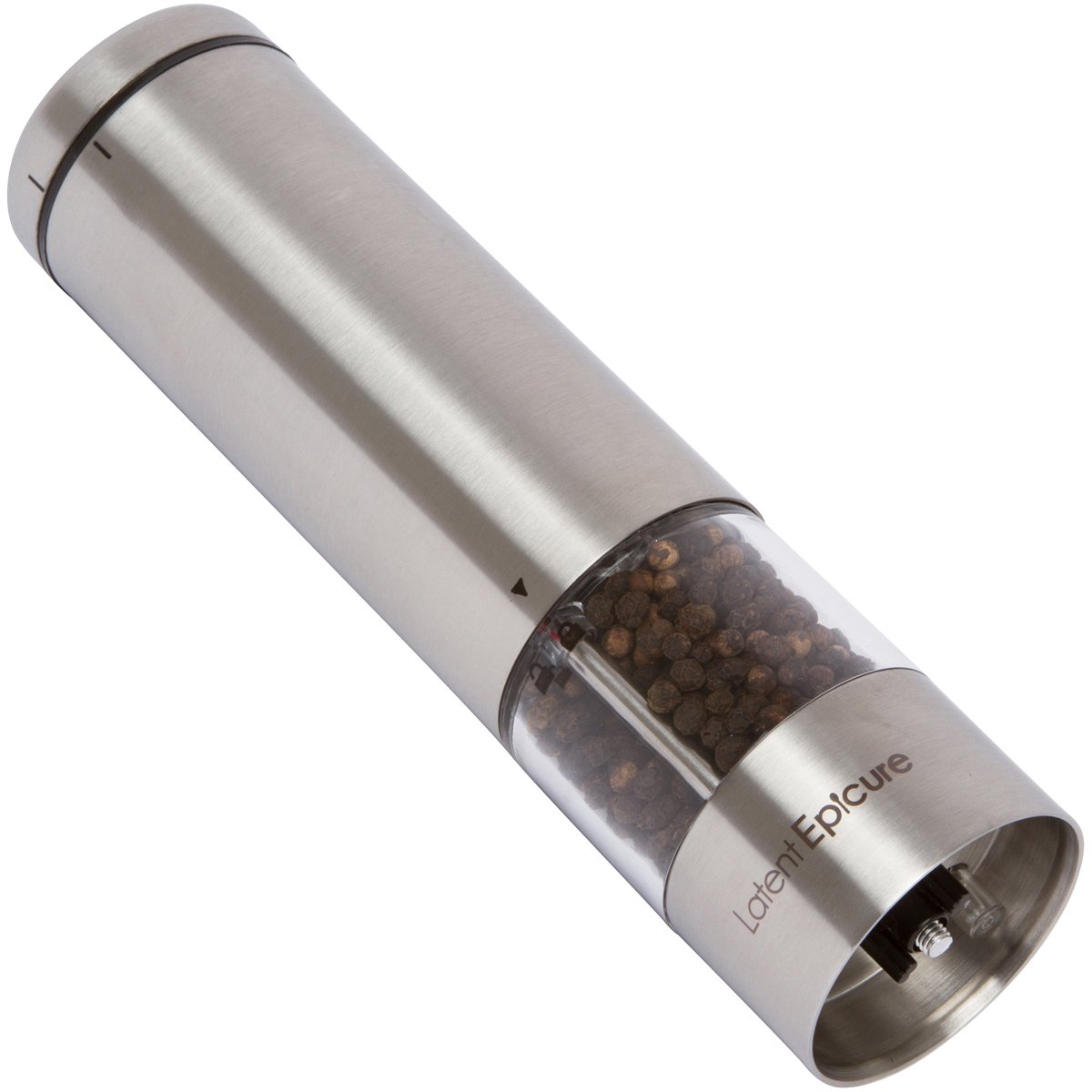 Premium Electric Salt and Pepper Grinder Set (2-Pack) - Rechargeable Stainless Steel Battery-Operated Mills with LED Light - Adjustable Ceramic Grinders for One-Hand Use - Perfect for Kitchen, Dining Table & Outdoor BBQ