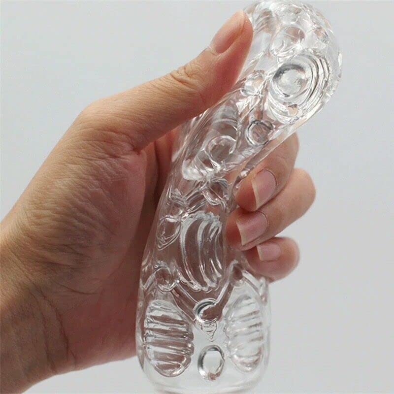 WALLER PAA Mini Ribbed Pocket Cock Stroker Sleeve - Male Masturbation Toy for Men | Discreet & Portable Pleasure for Travel, Solo Play & Couples Fun