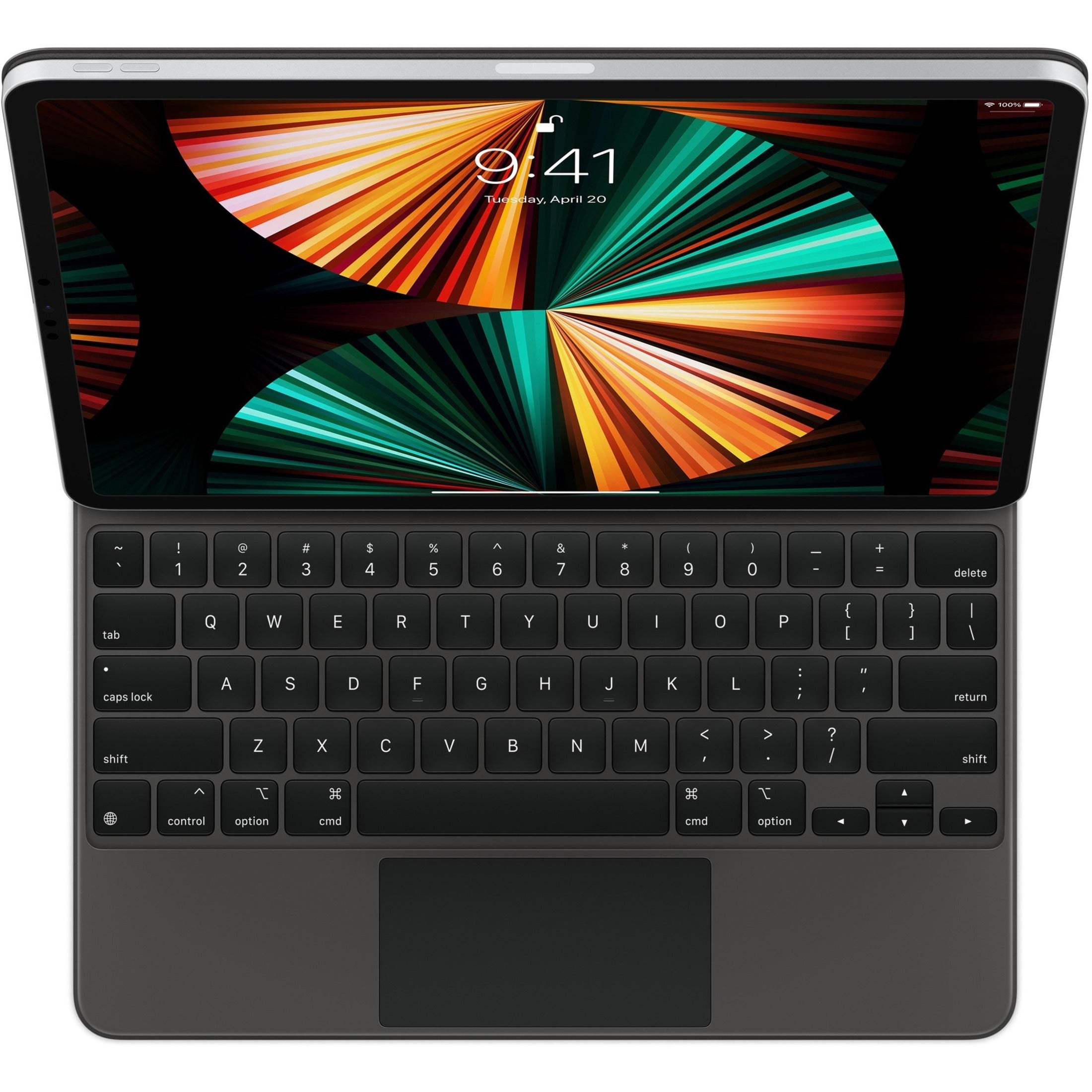 Apple Magic Keyboard for iPad Pro 12.9-inch (5th Generation) - Slim & Portable Bluetooth Keyboard with Trackpad - Compatible with iPad Pro 12.9