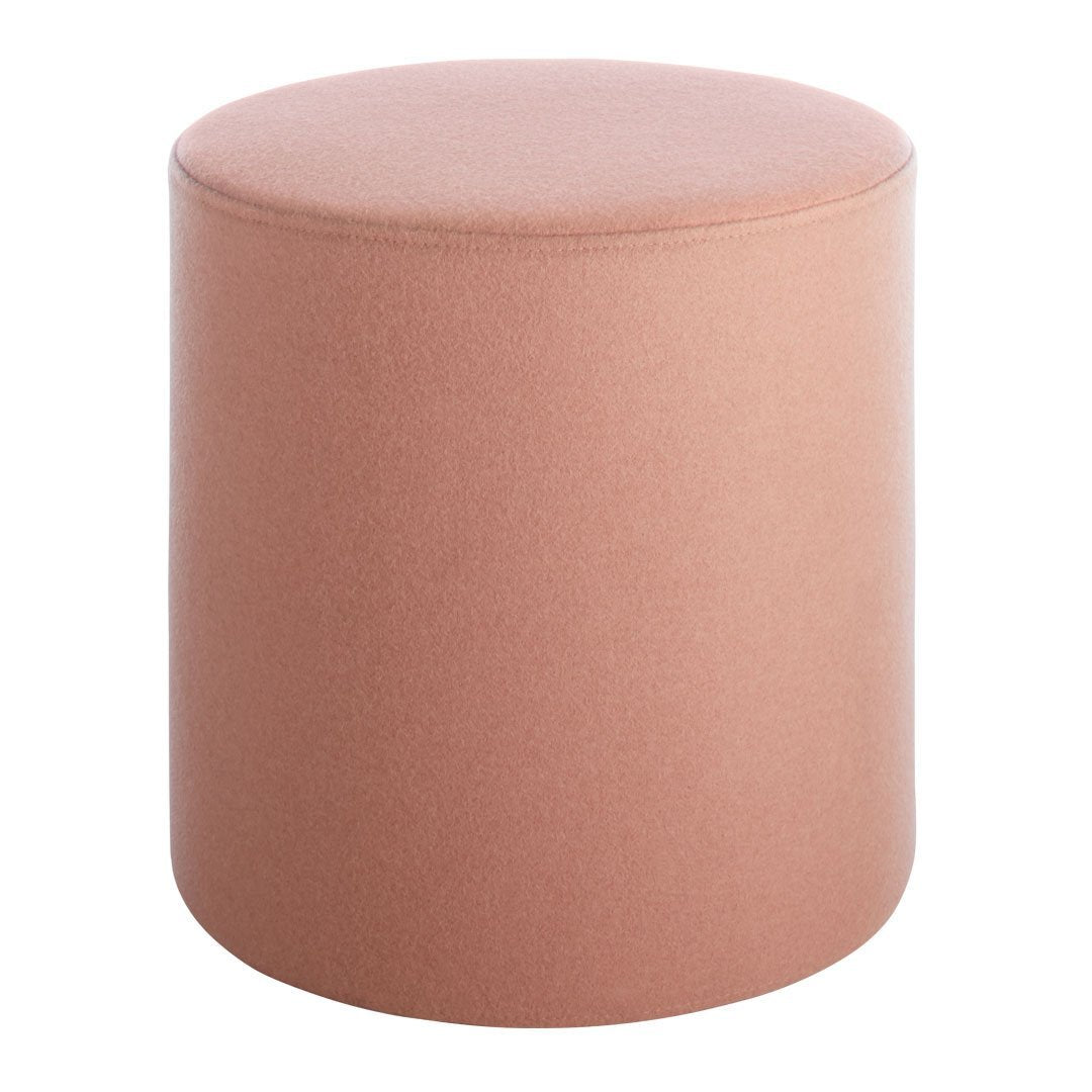 Blu Dot Modern Bumper Ottoman - Stylish Round Storage Pouf for Living Room, Bedroom & Office - Extra Seating & Footrest with Hidden Storage Compartment - Perfect for Small Spaces & Home Decor