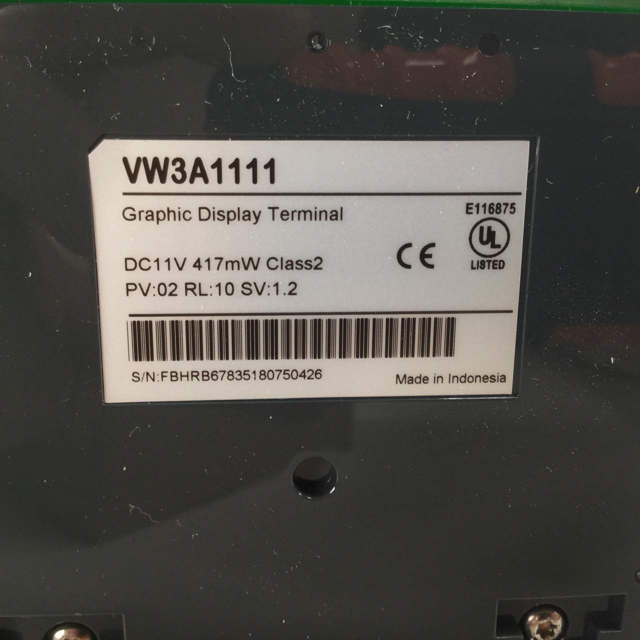 Schneider Electric VW3A1111 Variable Speed Drive - New OEM Replacement for Industrial Automation | Perfect for HVAC Systems, Pumps & Conveyors