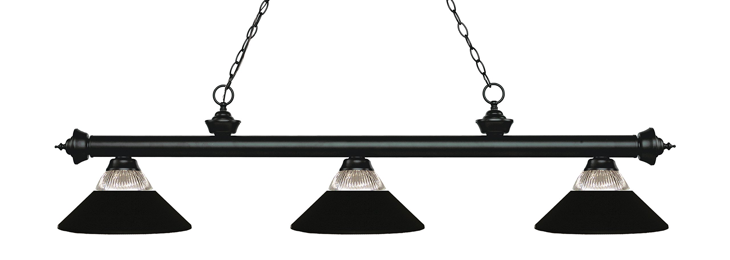 Premium zLite 3-Light Billiard Pool Table Light Fixture - Durable LED Lighting for Game Rooms, Bars & Man Caves - Perfect for Billiards, Snooker & Home Decor