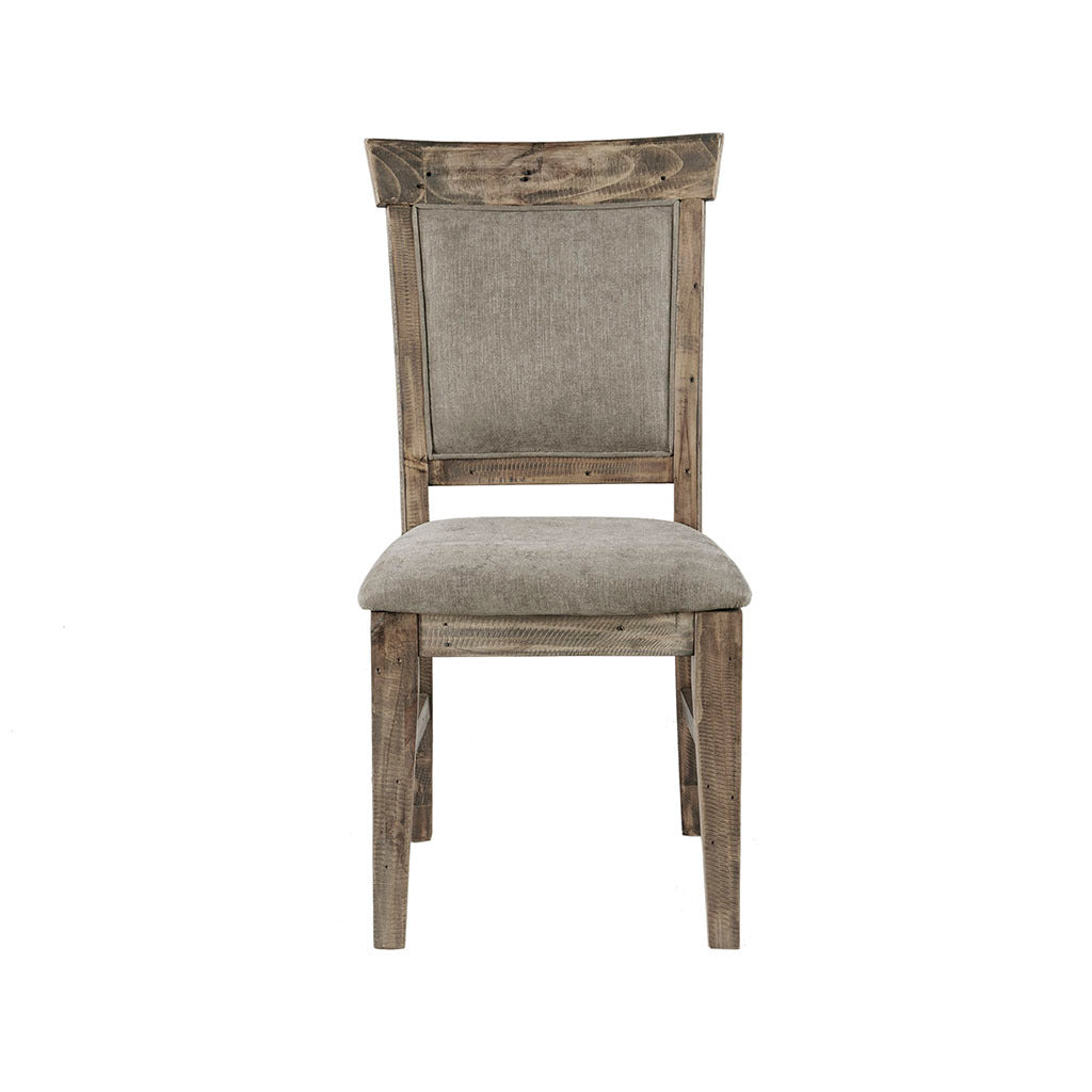 Modern Dining Chairs Set of 2 - Sturdy Wooden Side Chairs with Padded Seat - Perfect for Kitchen, Dining Room, Breakfast Nook & Small Spaces