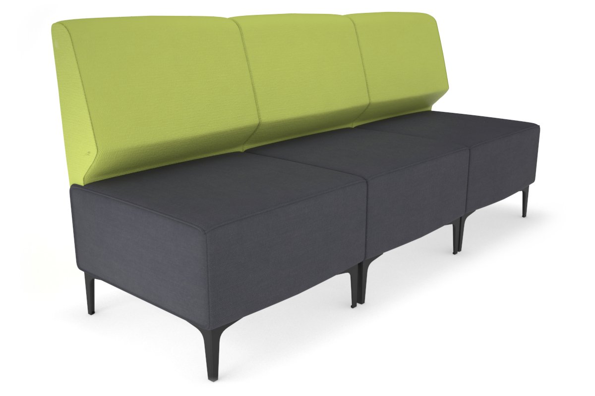 Mondo 3-Seater Lounge Sofa - Modern Comfortable Living Room Furniture for Home & Office - Perfect for Relaxing, Entertaining Guests or Creating Cozy Spaces