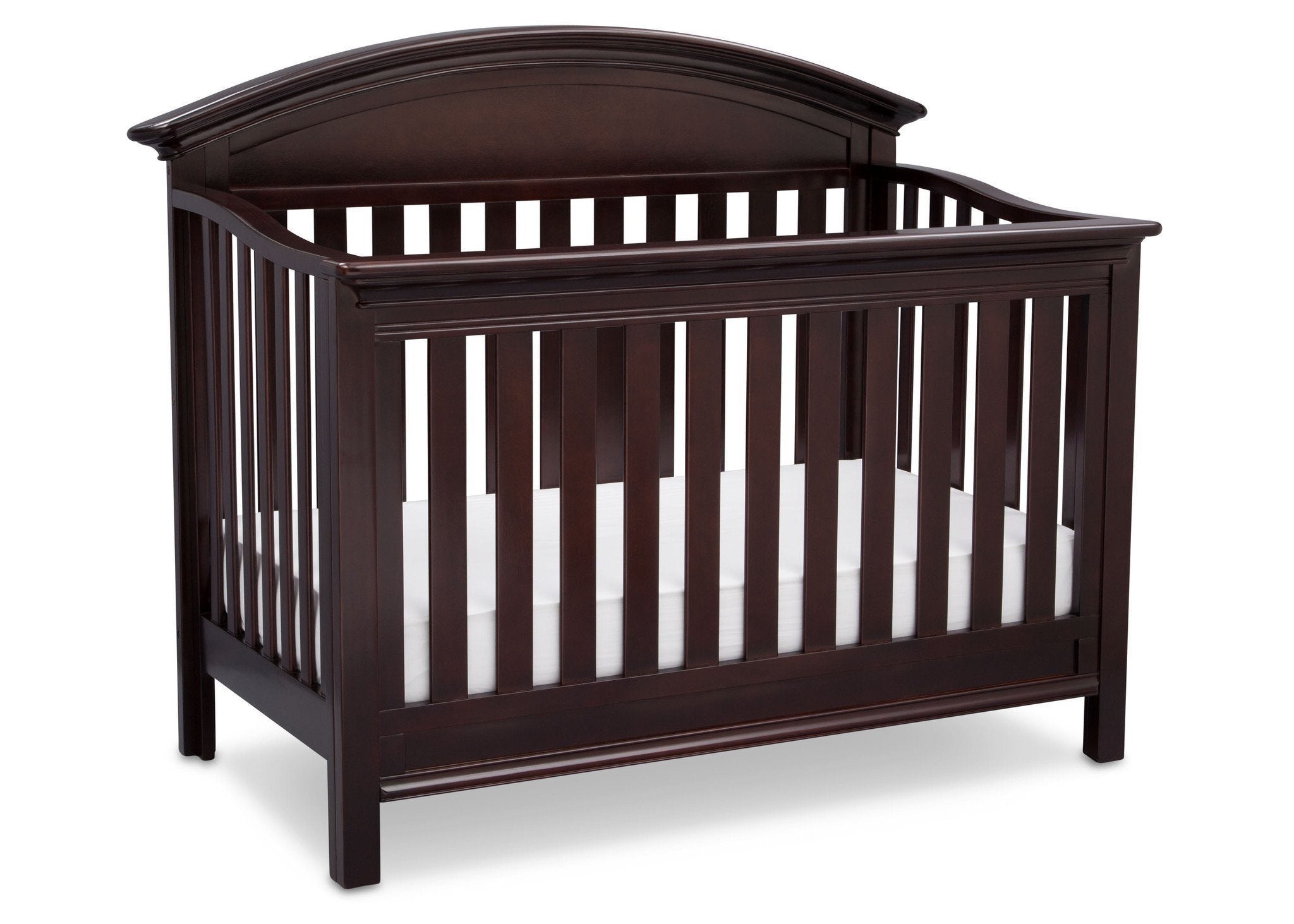 Aberdeen 4-in-1 Convertible Baby Crib - Toddler Bed, Daybed & Full-Size Bed with Safety Rails - Perfect for Nursery, Bedroom & Guest Room