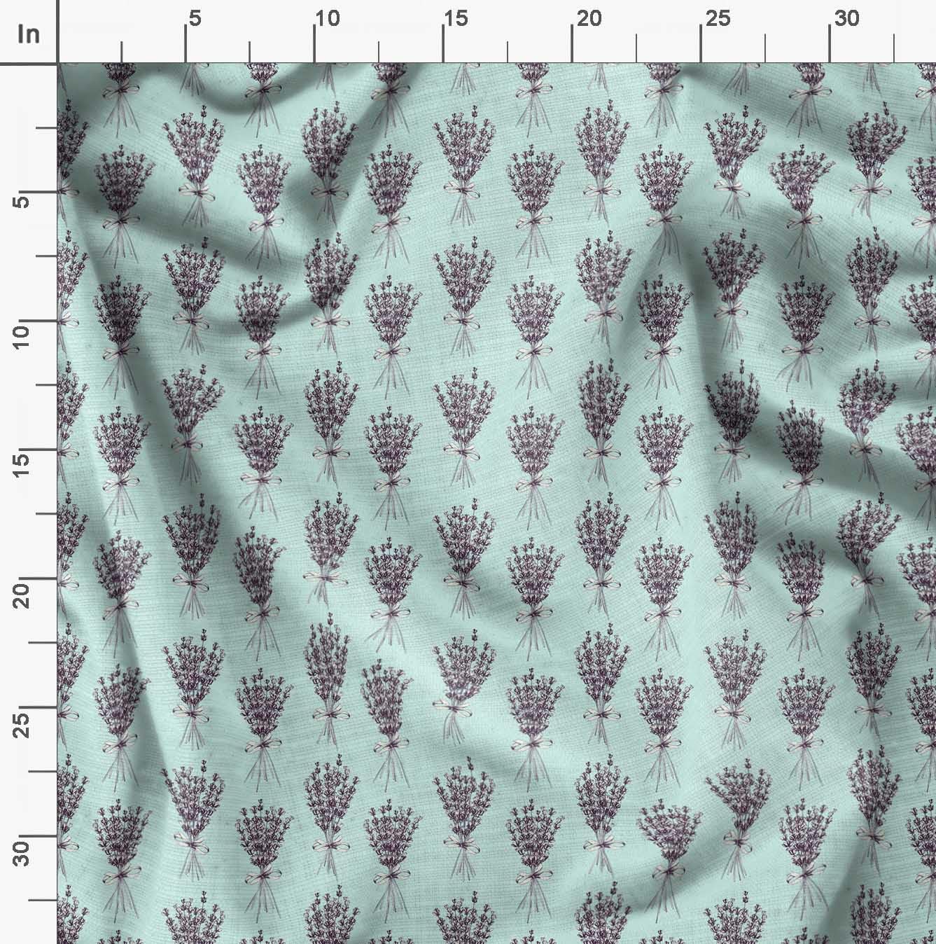 Soimoi Moss Green Georgette Fabric by The Yard - 42 Inch Wide Floral Print Material for Dresses, Blouses & Scarves - Classic Romantic Fabric for Fashion Sewing Projects