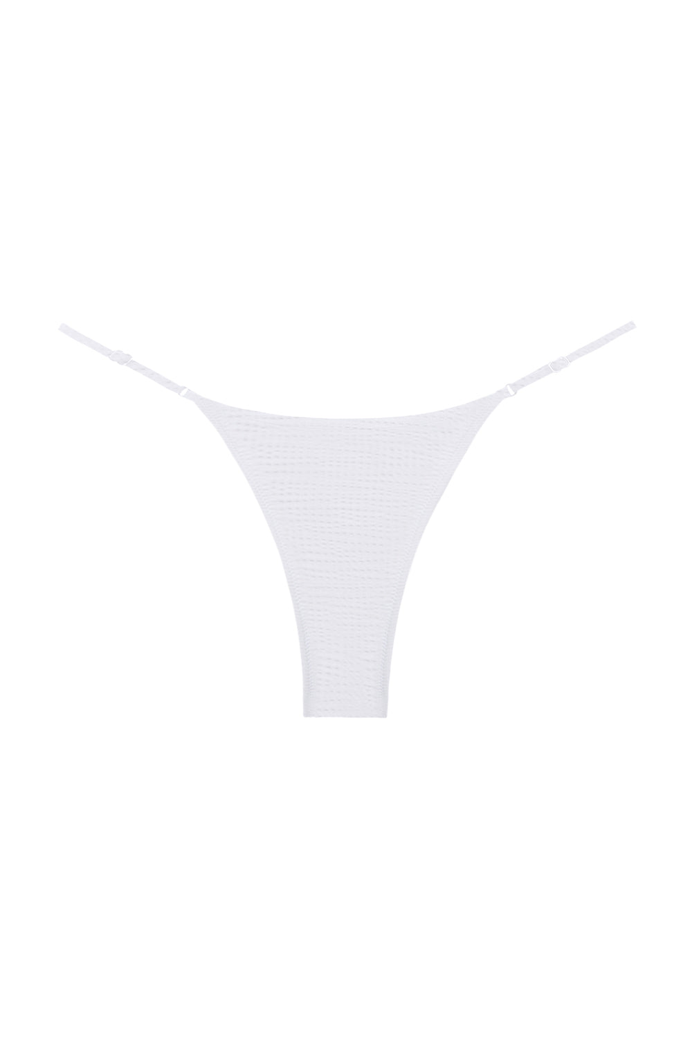 Luna Bottom in White Seersucker - Lightweight Summer Skirt for Women, Beach & Casual Wear