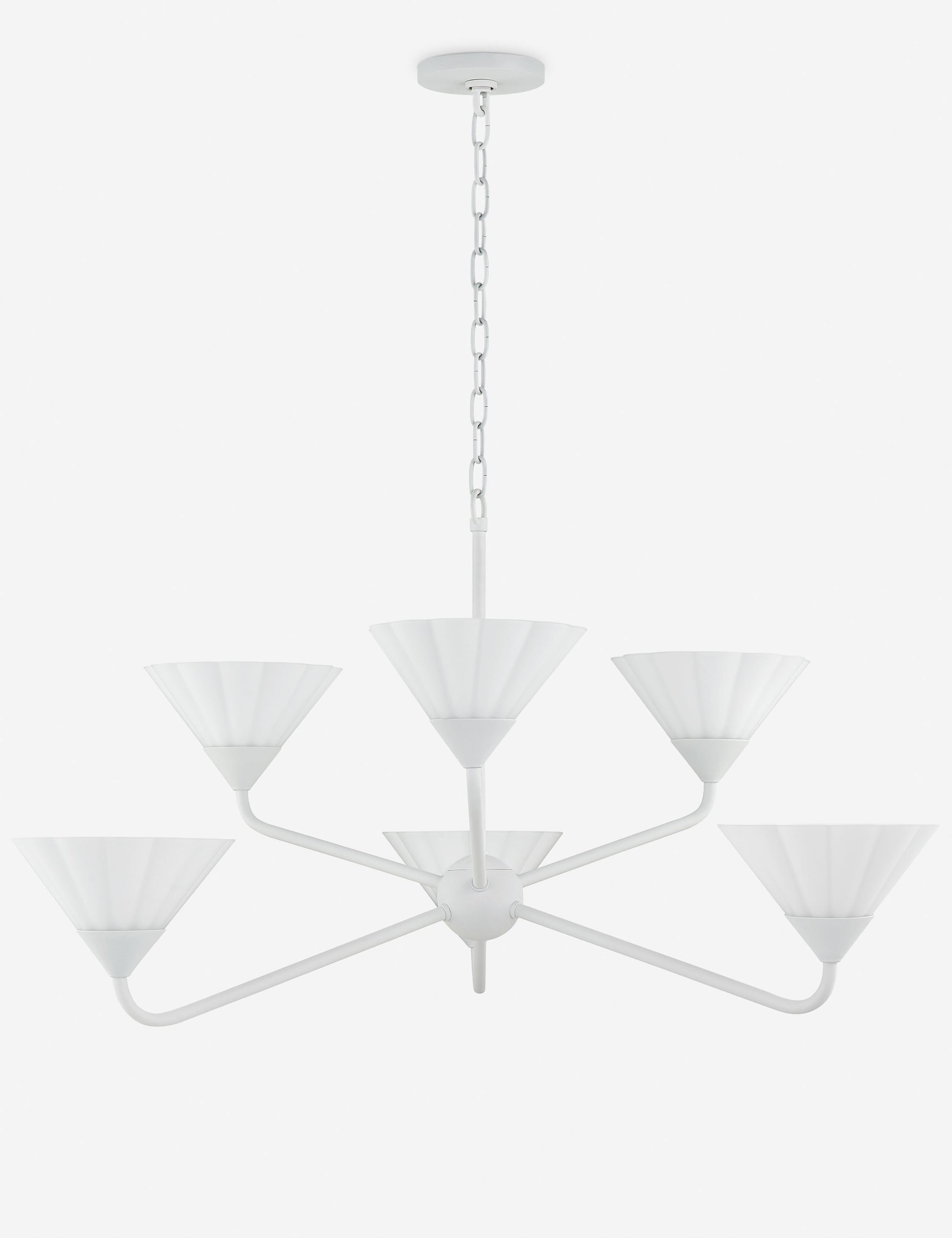 Brennan Chandelier - Elegant Crystal Ceiling Light Fixture for Dining Room, Living Room & Bedroom | Modern Home Decor Lighting