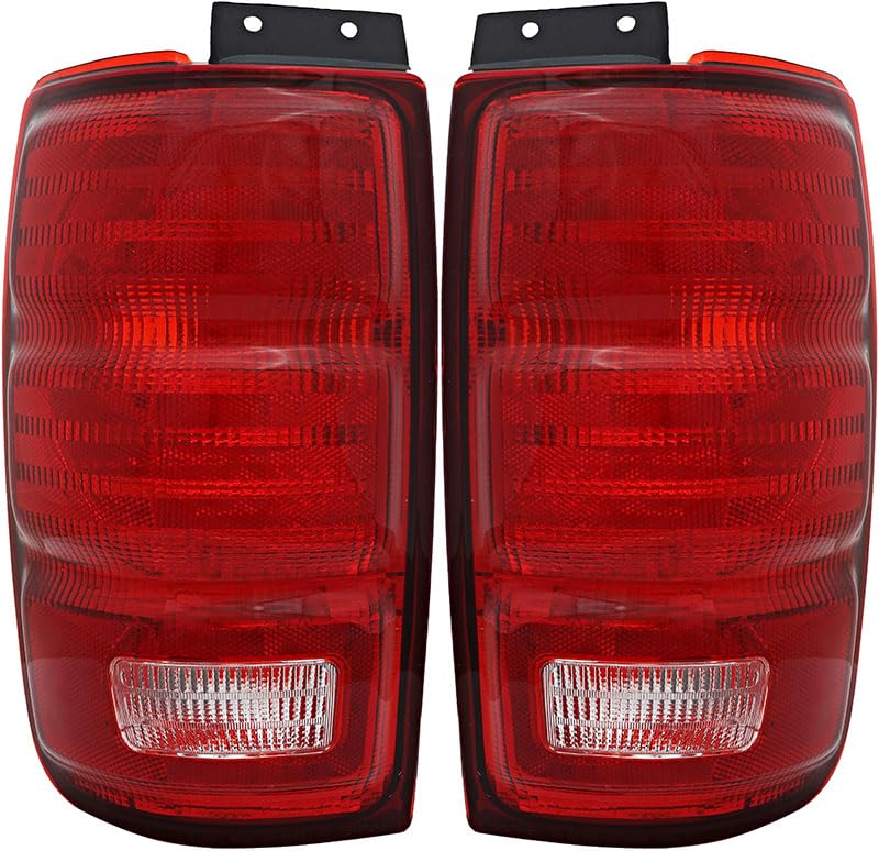 Ford Expedition LED Tail Lights Replacement Set (1997-2002) - High-Visibility Brake Lights for Driver & Passenger Side | Durable Off-Road Safety Lights for Night Driving & Truck Upgrades | Enhanced Style & Visibility for Adventure, Daily Commute & Towing