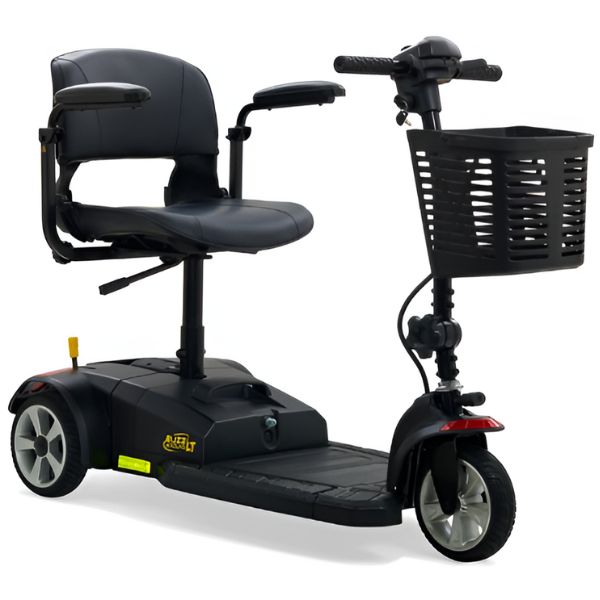 Golden Technologies Buzzaround LT 3-Wheel Mobility Scooter - Lightweight & Portable for Seniors & Adults - Indoor/Outdoor Use for Shopping, Travel & Daily Mobility (Model GB107)