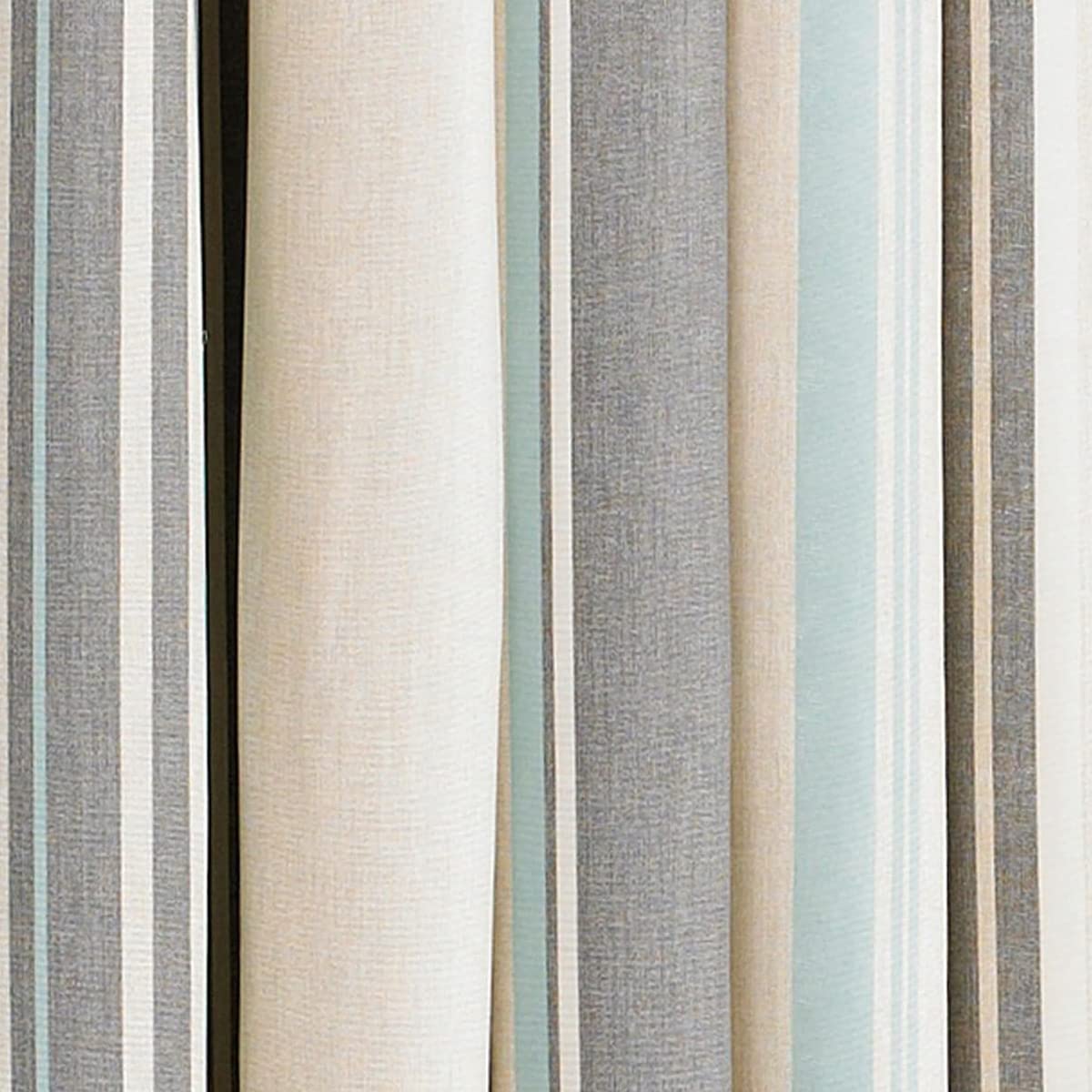 Broadway Ringtop Curtains 90x90 Inches Duck Egg Blue - Light Filtering Window Drapes for Living Room, Bedroom & Home Decor