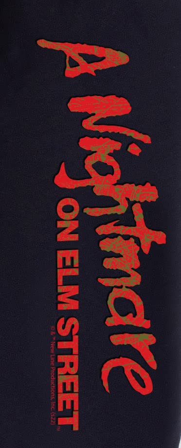 Nightmare on Elm Street Women's Movie Jogger Pajama Pants - Horror Film Themed Sleepwear for Lounge & Movie Nights