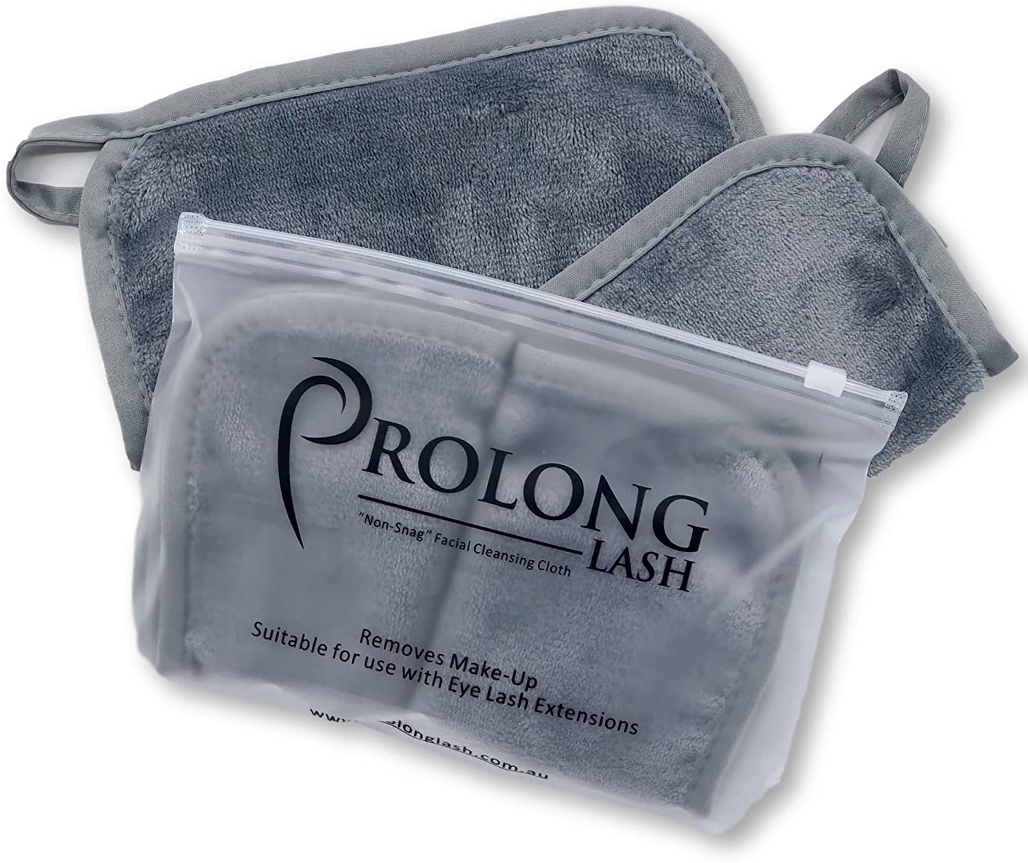 Prolong Lash Eyelash Extension Care Kit - Foaming Cleanser, Microfiber Cloth & Dual-Ended Brush - Gentle Makeup Remover for Sensitive Eyes - Paraben-Free & Cruelty-Free - Perfect for Salon Professionals & Home Use (100ml) - Ideal for Daily Lash Cleansing & Extension Maintenance