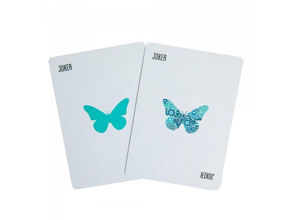 Butterfly Playing Cards Winter Edition - Premium Marked Deck for Magic Tricks & Cardistry | Perfect for Performers, Collectors & Holiday Gifts
