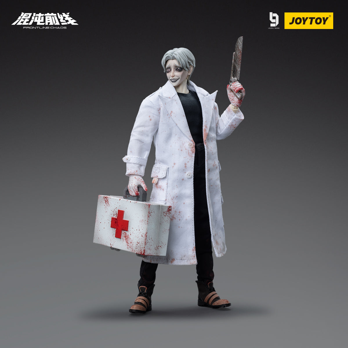 JOYTOY Level Nine 1/12 Scale Military Action Figure Set - FRONTLINE CHAOS Dr.White & No.77 (2 Pack) for Collectors, Display & Diorama Scenes