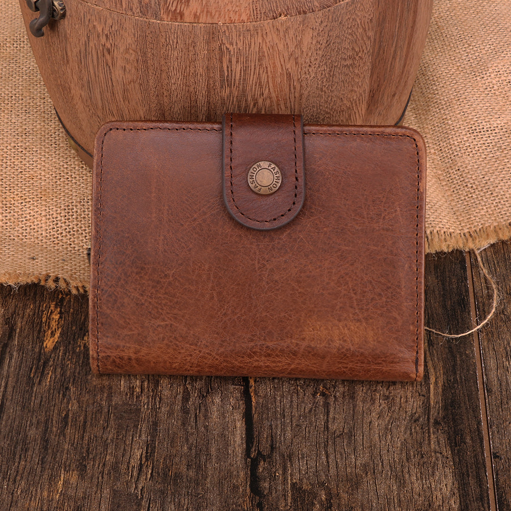 RFID Blocking Bifold Wallet for Men - Slim Leather Credit Card Holder with Money Clip - Perfect for Travel, Business & Everyday Use