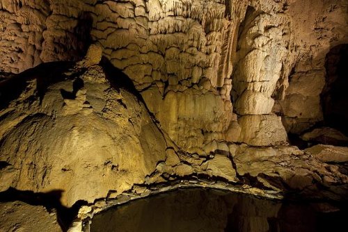 Stunning Cathedral Caverns Photo - Scottsboro Alabama Landscape by Carol Highsmith | March 2010 | Nature Photography Wall Art for Home & Office Decor
