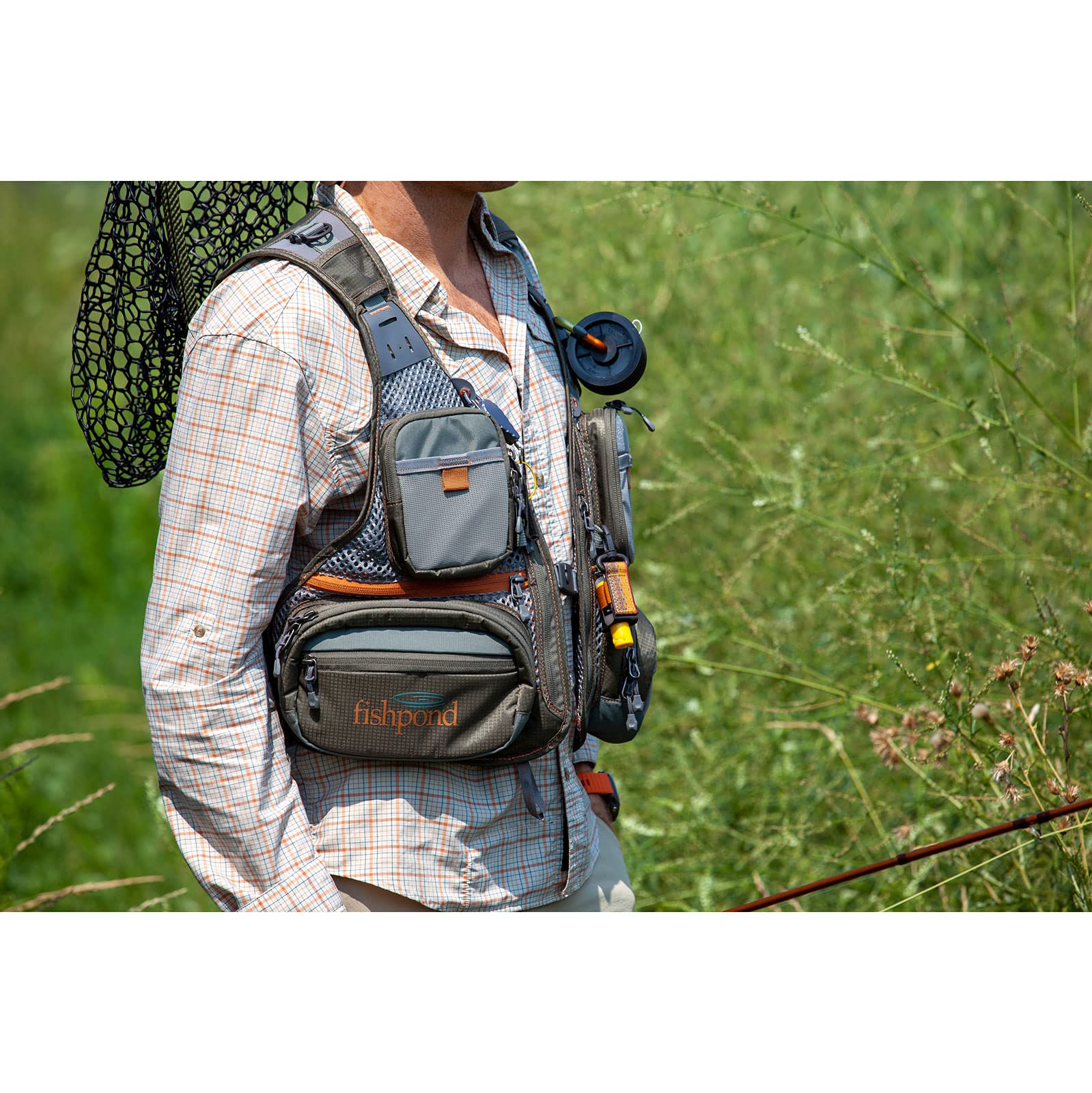Sagebrush Pro Men's Mesh Fly Fishing Vest - Lightweight Breathable Gear for Trout Bass Salmon - Perfect for Stream River Bank Fishing & Outdoor Adventures