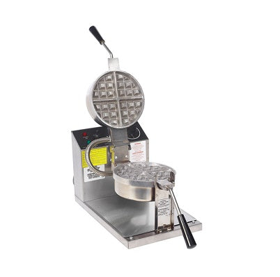 Gold Medal WF5021 Professional Waffle Maker - 230V Commercial Belgian Waffle Iron for Restaurants, Cafes & Home Breakfast