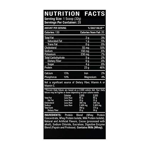 Grass Fed Whey Protein Powder - 23g Protein with BCAA & Digestive Enzymes for Muscle Recovery | Delicious Caramel Latte Flavor | 2 lb Bag | Perfect for Post-Workout Shakes & Healthy Breakfast Smoothies
