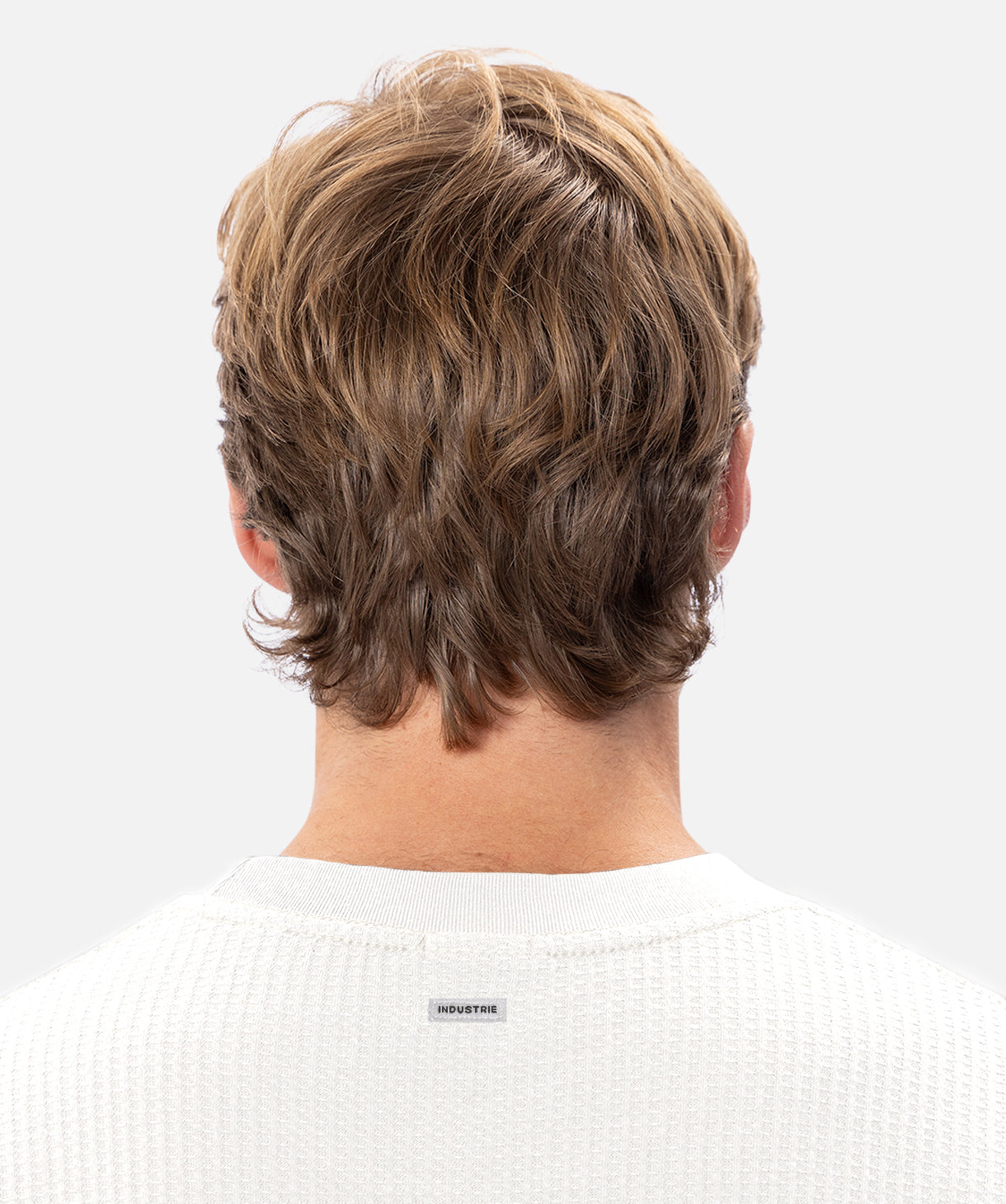 The Earl Waffle Tee - Soft Cotton Crewneck T-Shirt for Men - White - Casual Wear & Layering Essential