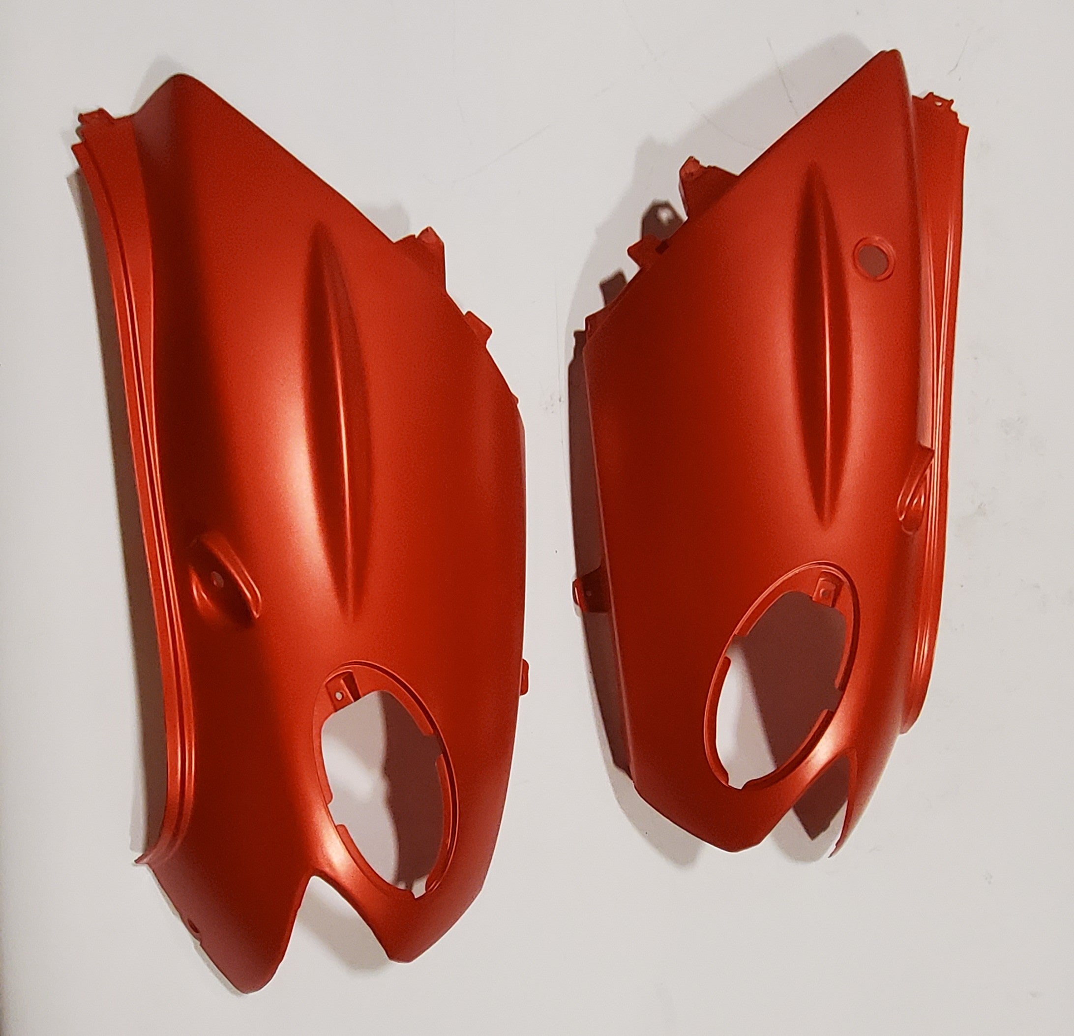 Italia MK Matte Red Left & Right Rear Fender - Durable Auto Body Replacement Part for Cars, Trucks & SUVs - Perfect for Vehicle Repair & Customization Projects