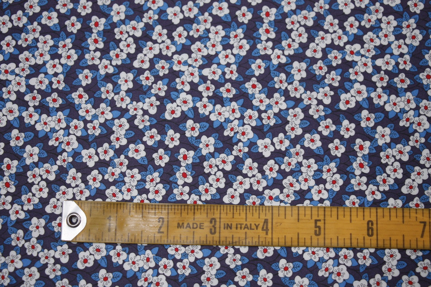 Blue Ffion Liberty Of London Floral Print Fabric - Perfect for DIY Crafts, Home Decor & Fashion Accessories
