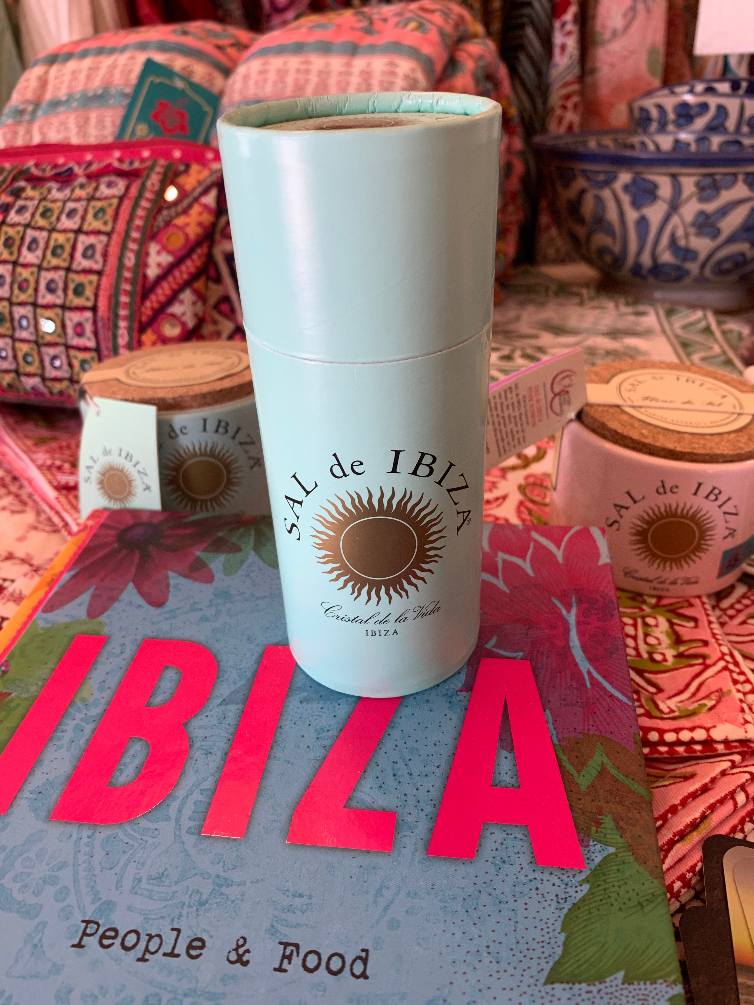 Ibiza Turquoise Sea Salt - 250g Fine Gourmet Salt for Cooking, Seasoning & Gourmet Dishes | Perfect for Chefs, Home Cooks & Food Enthusiasts