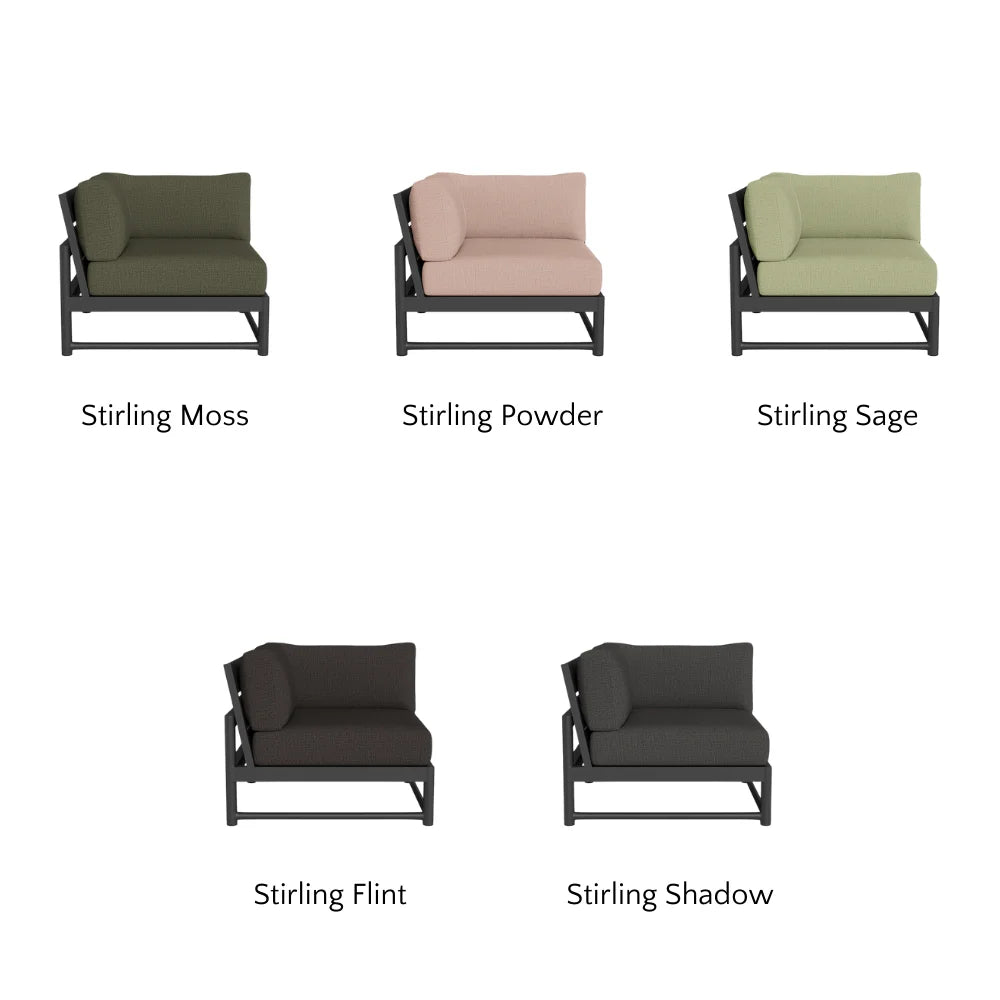 Breeze XL Outdoor Corner Sectional Sofa - Waterproof Patio Furniture Set with Cushions for Backyard, Poolside & Garden Relaxation