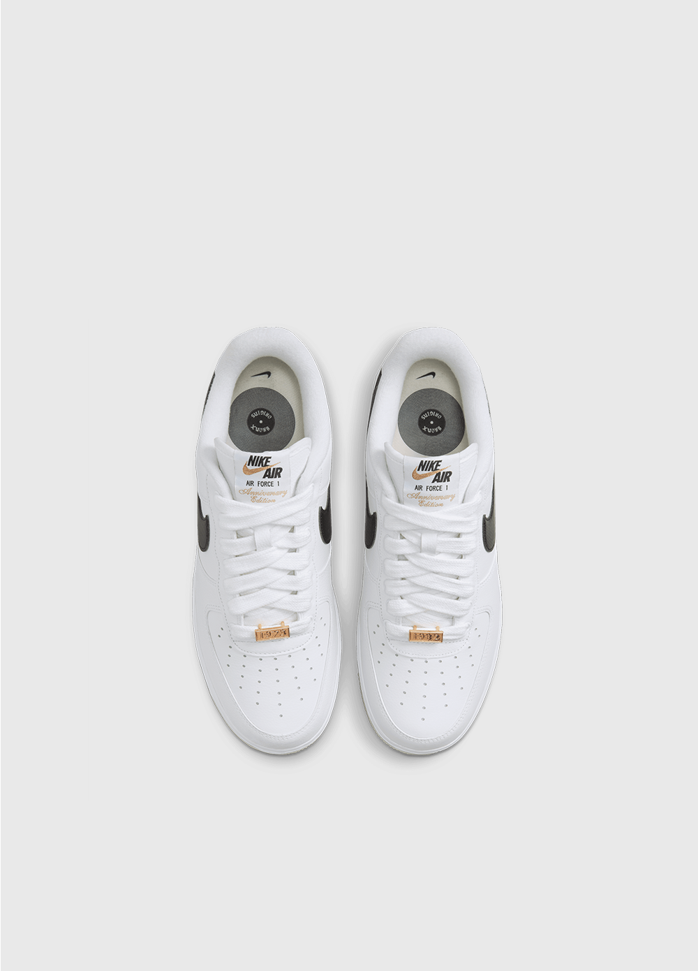 Nike Air Force 1 '07 PRM Men's White Leather Sneakers - Classic Basketball Shoes for Casual Wear & Street Style Fashion