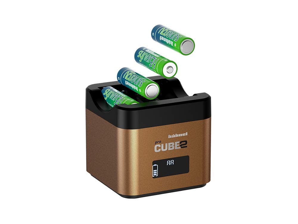 Hahnel PROCUBE2 Professional Battery Charger for Olympus Cameras - Fast Charging for Travel & Photography Enthusiasts